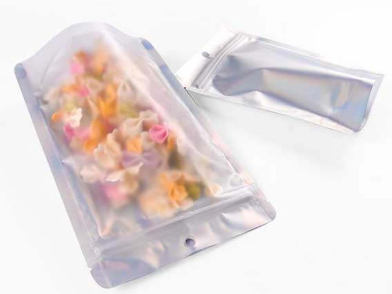 磨砂素麵鐳射自封袋陰陽（yáng）鍍鋁密封袋